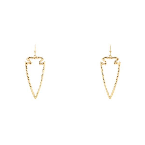 METAL ARROW DANGLE EARRING