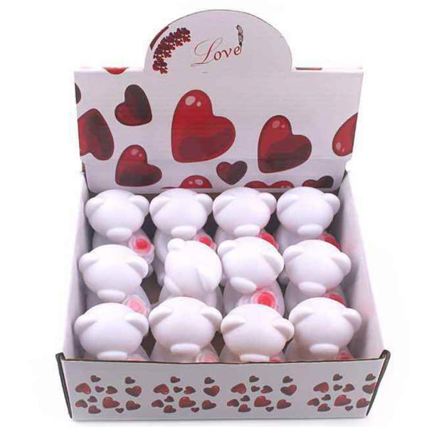 VALENTINE`S DAY LED LIGHT BEAR (12 UNITS)