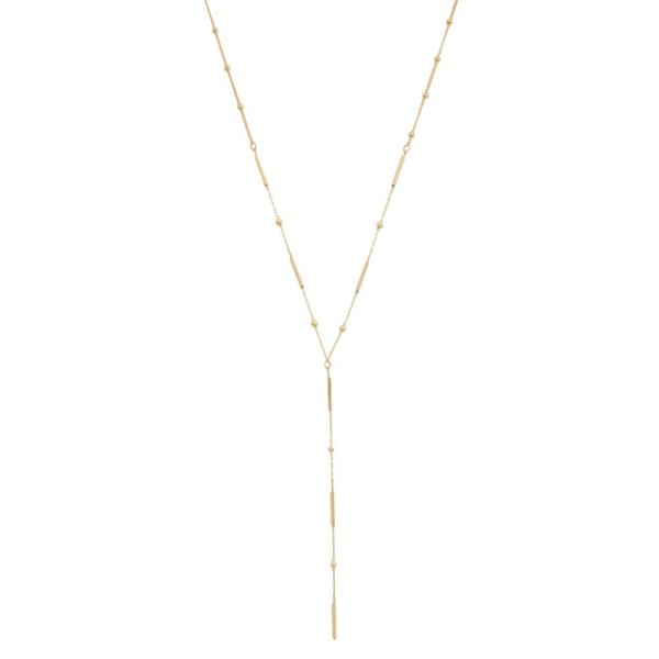 DAINTY LINK Y SHAPE NECKLACE
