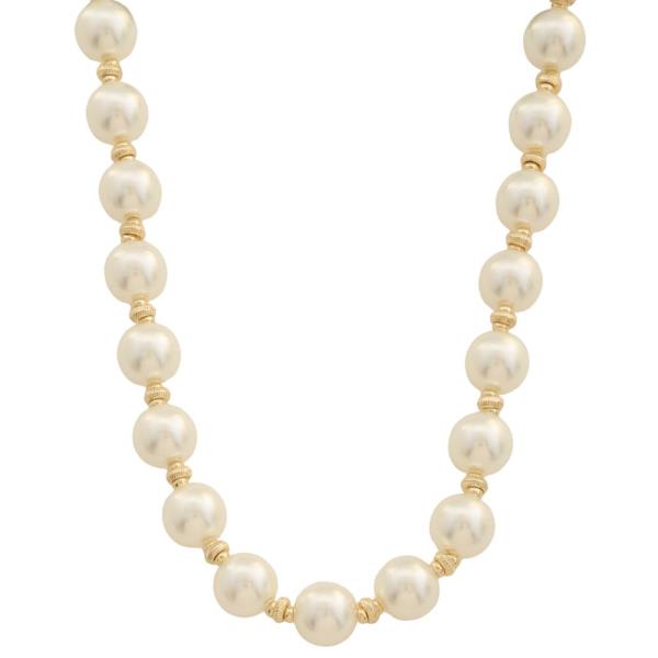 PEARL BEAD NECKLACE