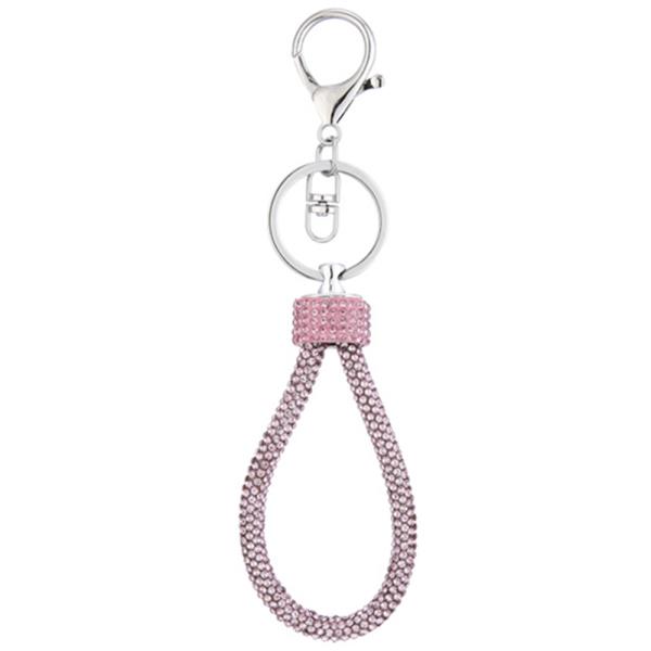 RHINESTONE STRAP KEYCHAIN