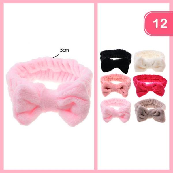 SPA BOW HEADBAND (12 UNITS)