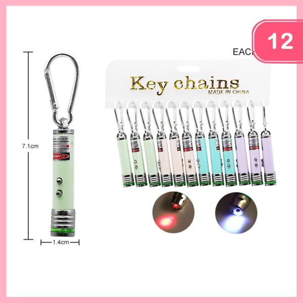 MINI LAMP KEYCHAIN (12 UNITS)