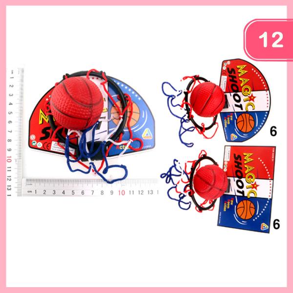 BASKETBALL HOOP TOY (12 UNITS)