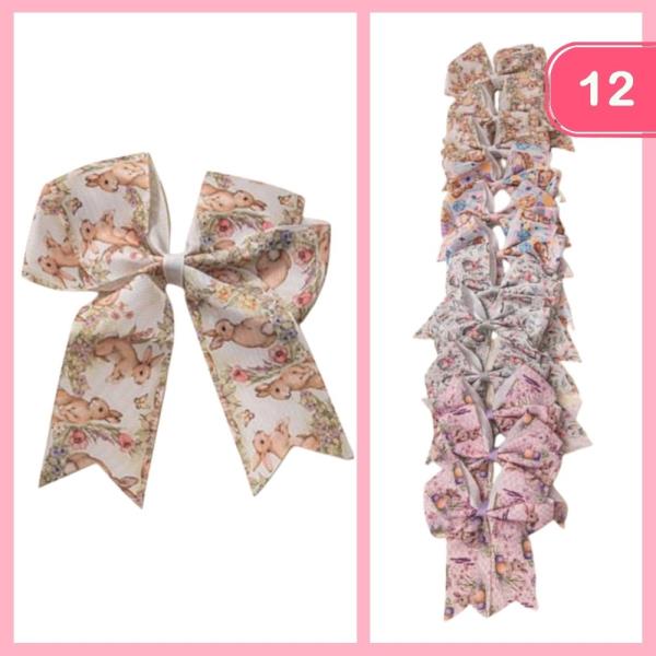 EASTER DAY HAIR BOW (12 UNITS)