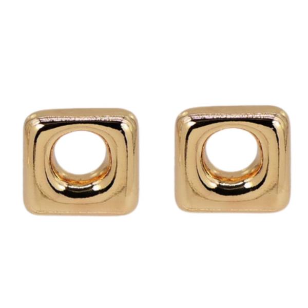 SQUARE SHAPE METAL EARRING