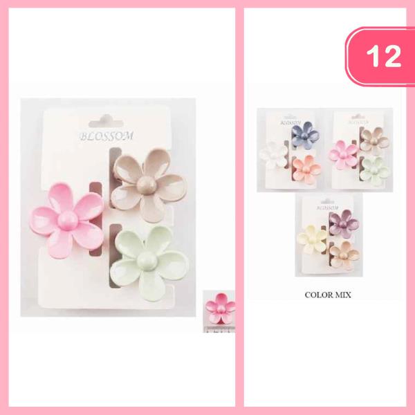 FLOWER CLAW CLIP (12 UNITS)