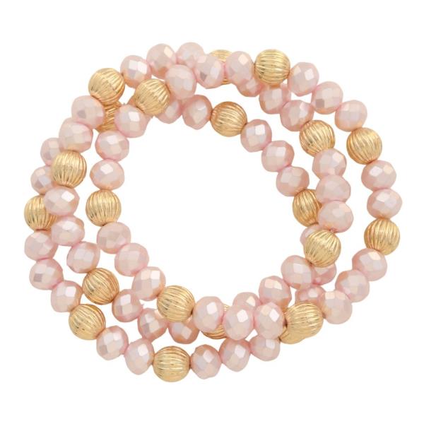 MIXED BEAD BRACELET SET