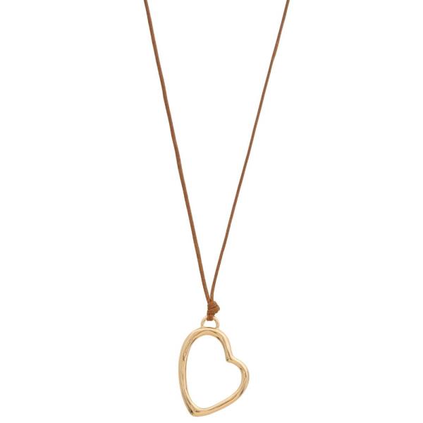 HEART PENDANT NECKLACE