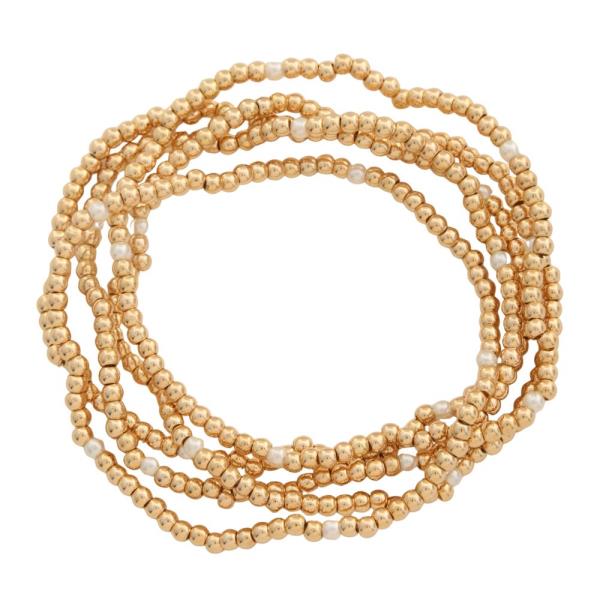 PEARL BEADED BRACELET