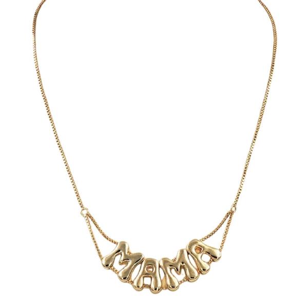 BUBBLE MAMA PENDANT NECKLACE