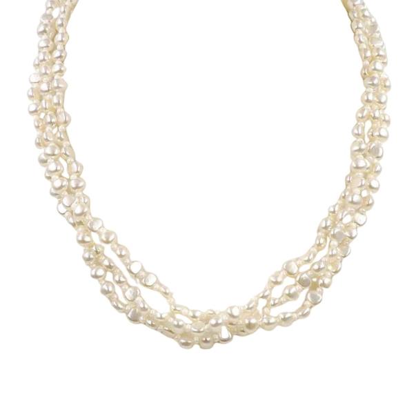 MULTI STRAND PEARL NECKLACE