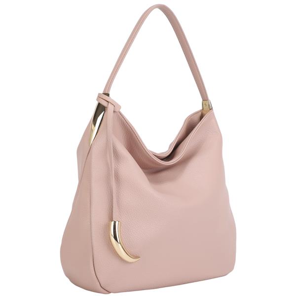 SMOOTH SHOULDER HOBO BAG