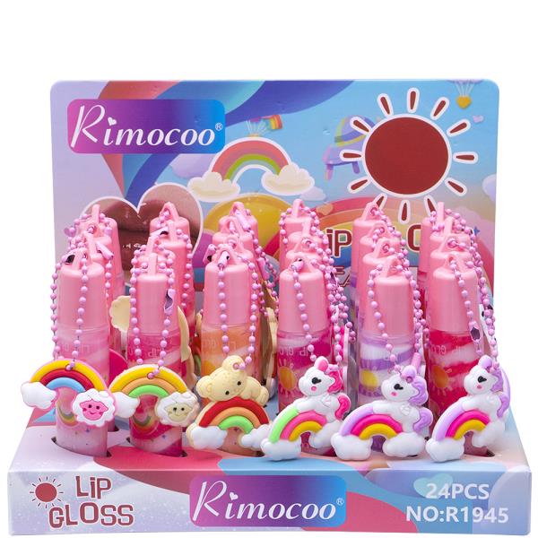 RIMOCOO RAINBOW LIP GLOSS (24 UNITS)
