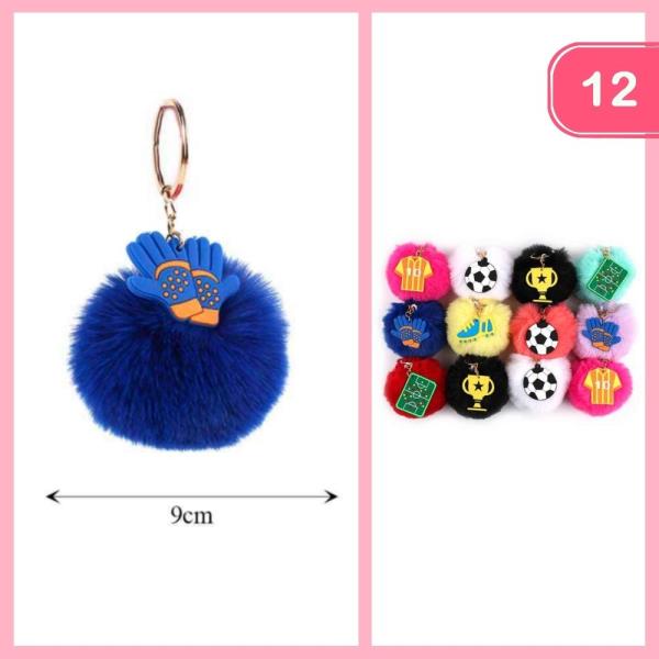 FIFA POM POM KEYCHAIN  (12 UNITS)