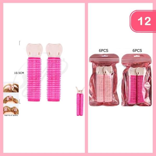 PLASTIC VOLUMIZING HAIR PINS (12 UNITS)