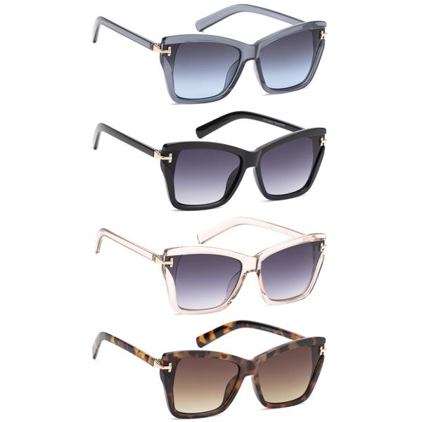 TRENDY CAT EYE SUNGLASSES 1DZ