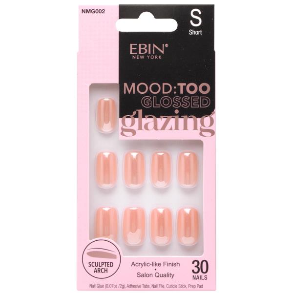EBIN MOOD TOO GLOSSED GLAZING NAIL DECORATION SET
