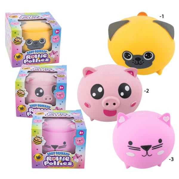 ROLLIE POLLIEZ EASY SQUEEZY SQUISH BALLS