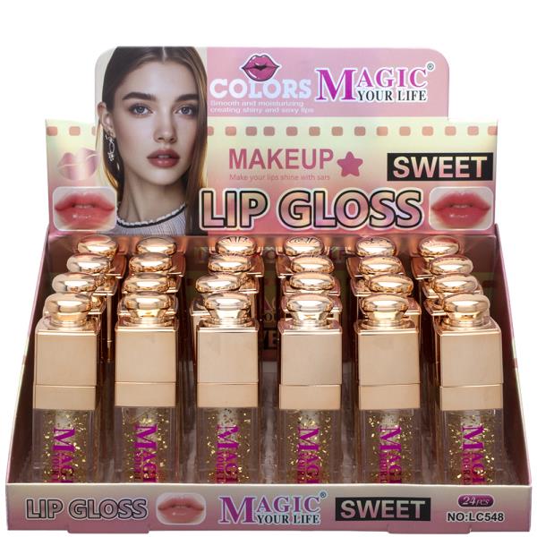 MAGIC YOUR LIFE LIP GLOSS (24 UNITS)