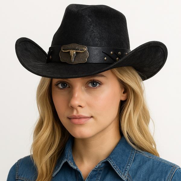 WESTERN MARBLE COWBOY HAT
