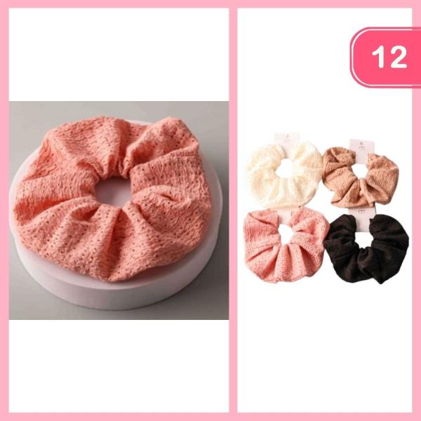 MARBLE TRIPLE PLUMERIA HAIR CLAW CLIP (12 UNITS)