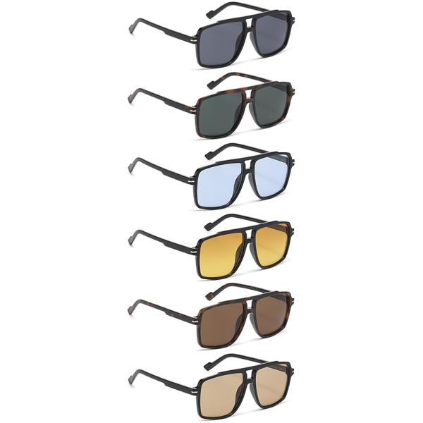 SQUARE MODERN SUNGLASSES 1DZ