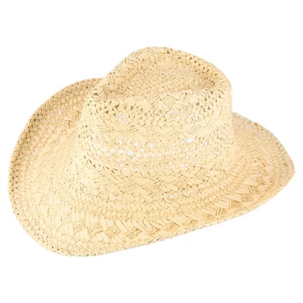REATHABLE OPEN WEAVE STRAW COWBOY SUN HAT