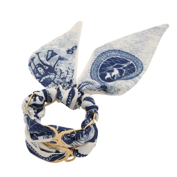SCARF METAL BRACELET