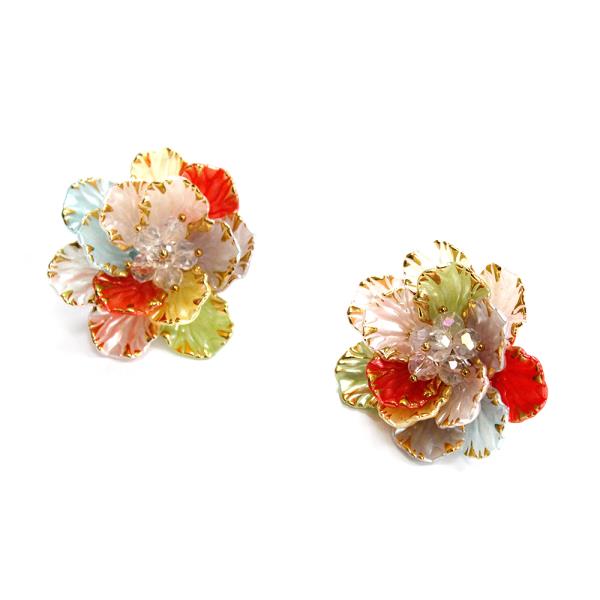 FLOWER STUD EARRING
