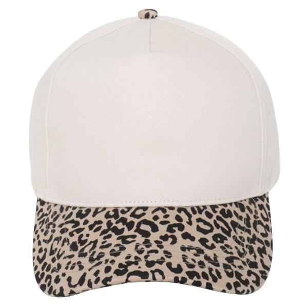 BASEBALL BALL LEOPARD CAP