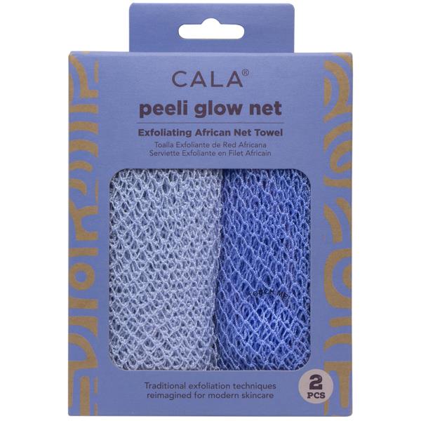 CALA PEELI GLOW EXFOLIATING AFRICAN NET TOWEL
