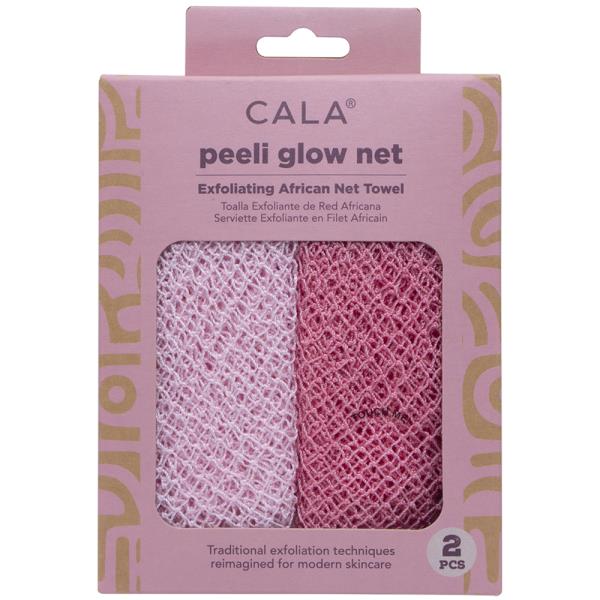 CALA PEELI GLOW EXFOLIATING AFRICAN NET TOWEL