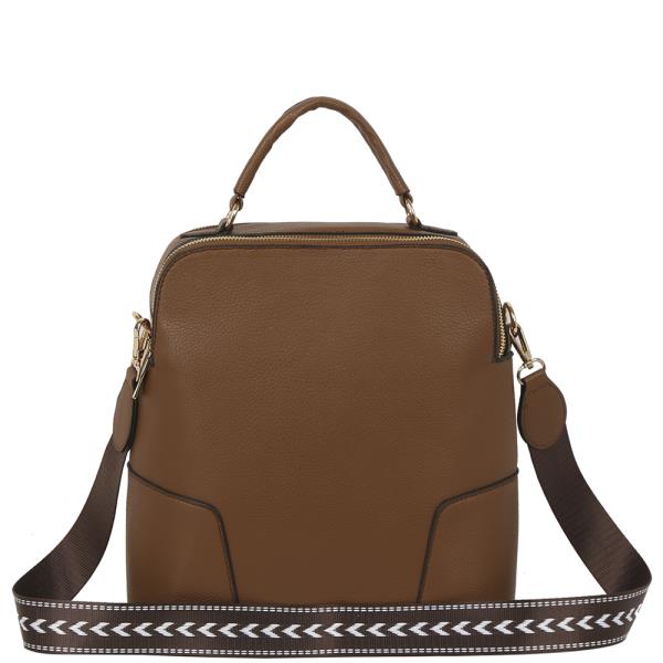 PLAIN HANDLE BACKPACK W STRAP