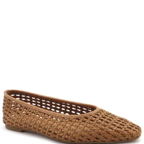 WOVEN SNIP TOE FLAT 12 PAIRS