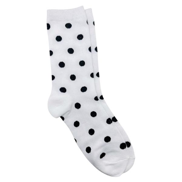POLKA DOT CREW SOCKS