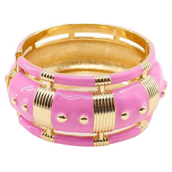 ENTIQUE DESIGN CHUNKY HINGED BRACELET