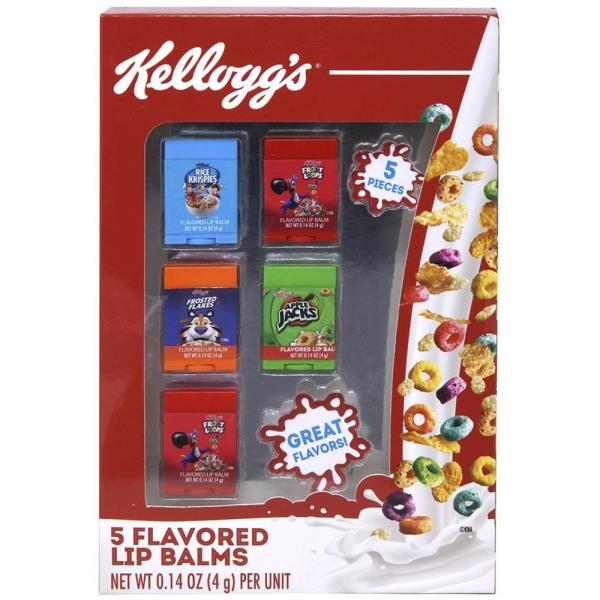 KELLOGS CEREAL SHAPED 5PC LIP BALM