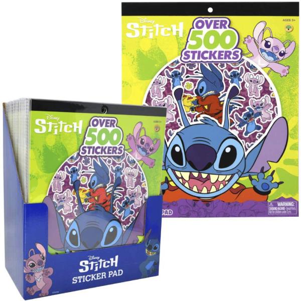 STITCH LARGE 6 SHEET STICKER BOOK