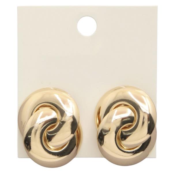 KNOT METAL EARRING