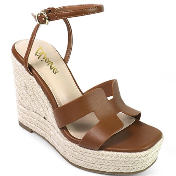 H SHAPE ESPADRILLE WEDGE SANDAL 12 PAIRS