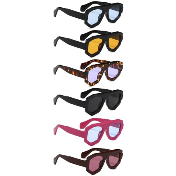 GEOMETRIC SHAPE SUNGLASSES 1DZ