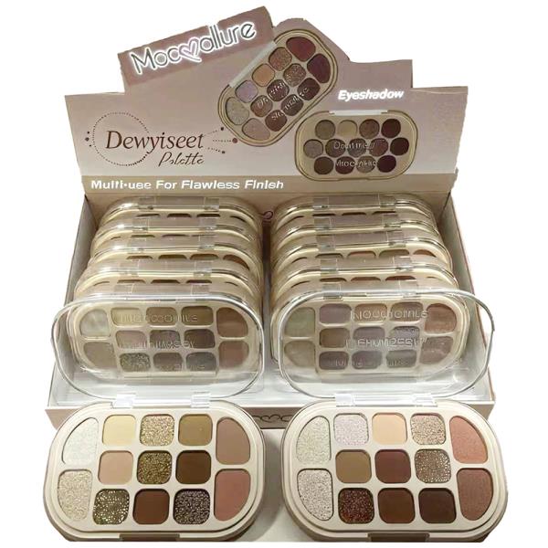 DEWYISEET EYESHADOW PALETTE (12 UNITS)