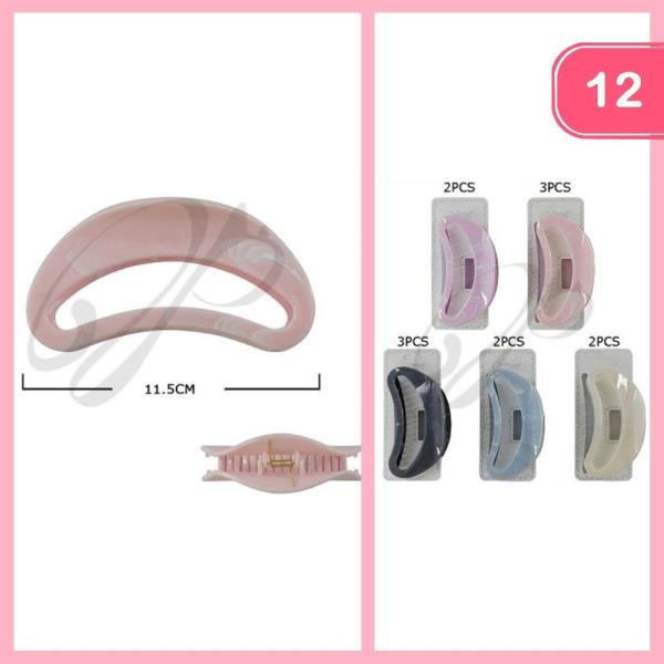 HAIR CLAW CLIP (12 UNITS)
