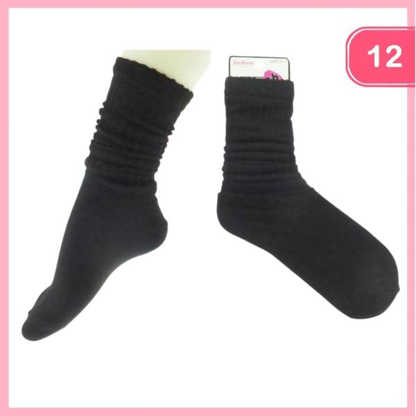 SLOUCHED SOCKS (12 UNITS)