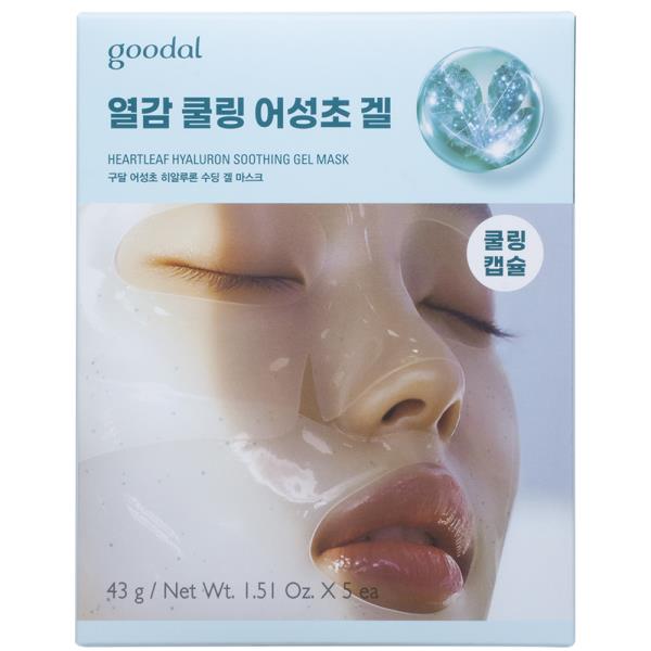GOODAL HEARTLEAF HYALURON SOOTHING GEL MASK