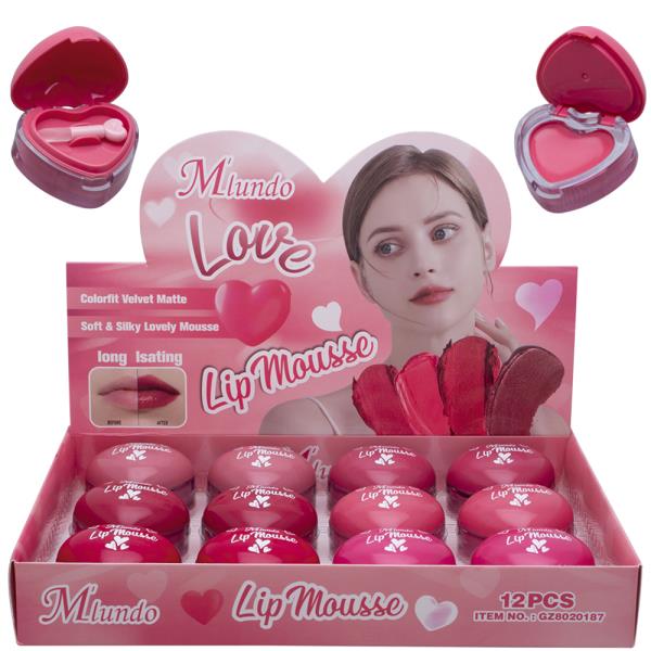 LOVE LIP MOUSSE (12 UNITS)