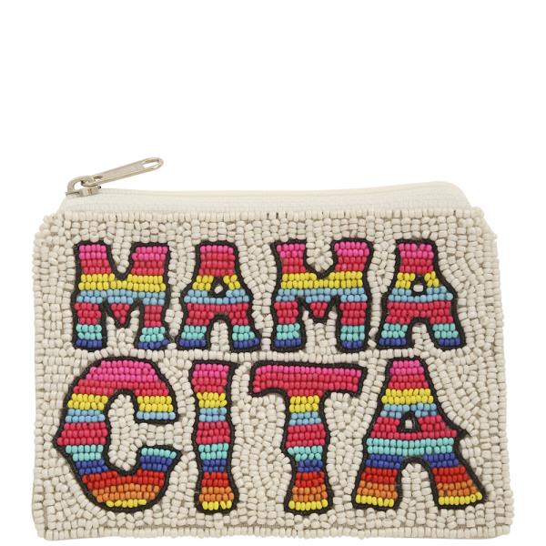 SEED BEAD MAMA CITA COIN PURSE BAG