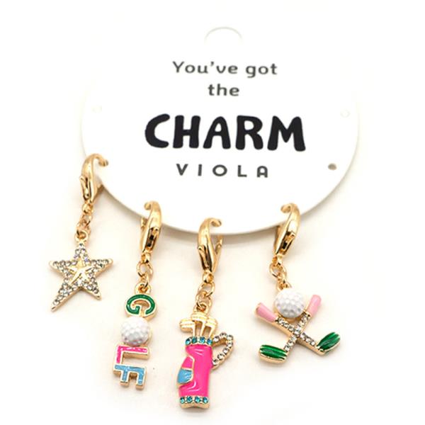 GOLF MULTI CHARM SET