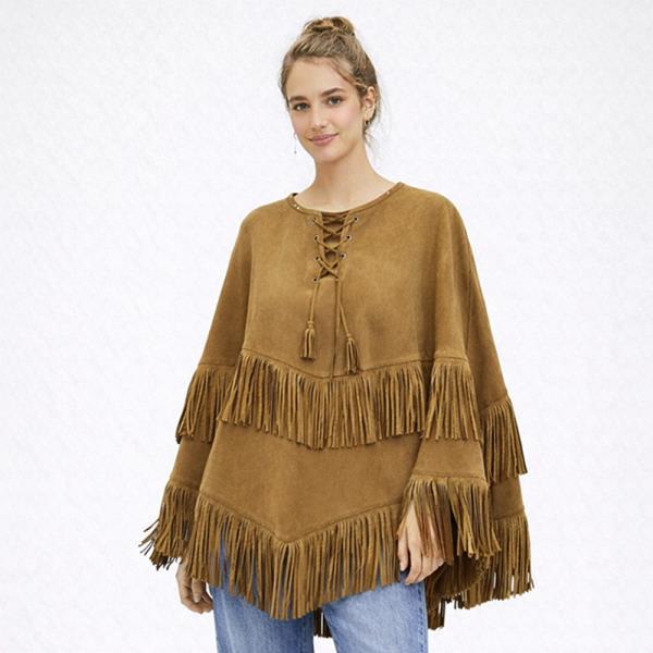 WESTERN PONCHO